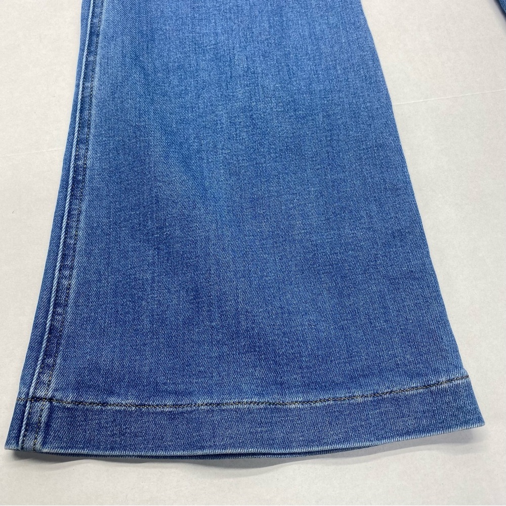 SPANX FLARE JEANS WOMENS LARGE PULL ON CITY CASUAL COLLEGE - Picture 6 of 10